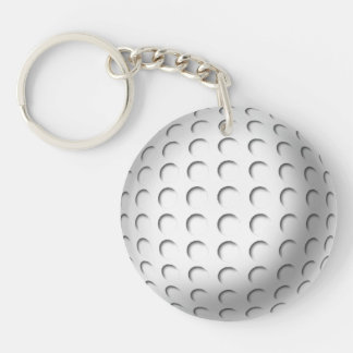 Golf Ball 2 Key Ring