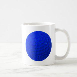 Golf Ball Blue The MUSEUM Zazzle Gifts Coffee Mug