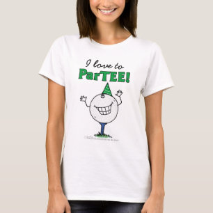 Golf Ball Character ParTEE! T-Shirt