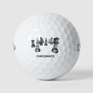 Golf Ball Chess Checkmate