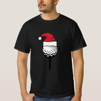 Golf ball christmas hat  T-Shirt