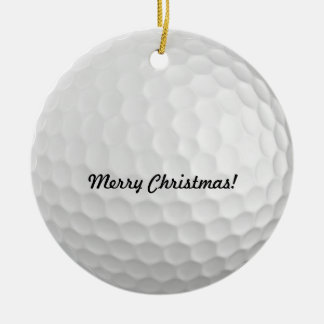 Golf Ball Christmas Ornaments