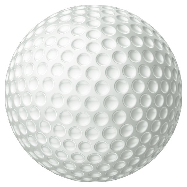 Golf Ball Classic Round Sticker (Creator Uploaded)