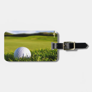 Golf Ball Course Luggage Tag