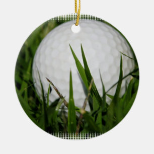 Golf Ball Design Ornament