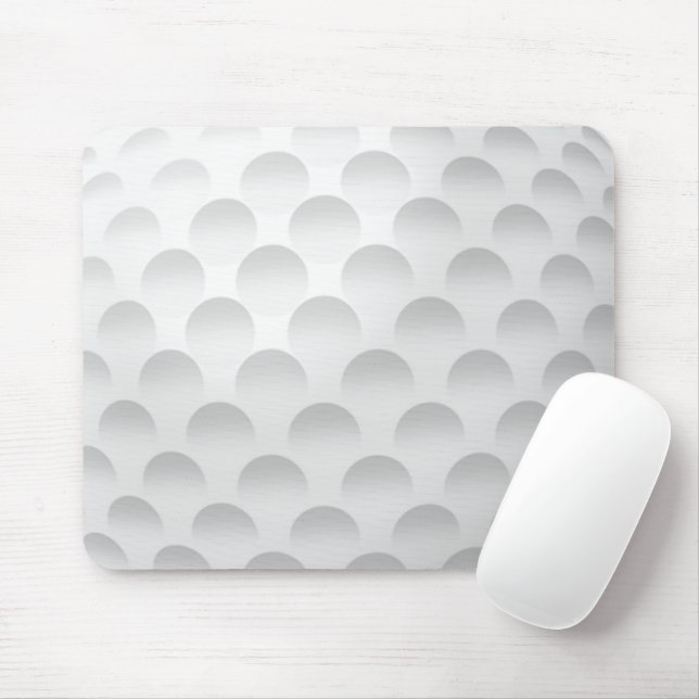 Golf Ball Dimple Design Mouse Pad (With Mouse)