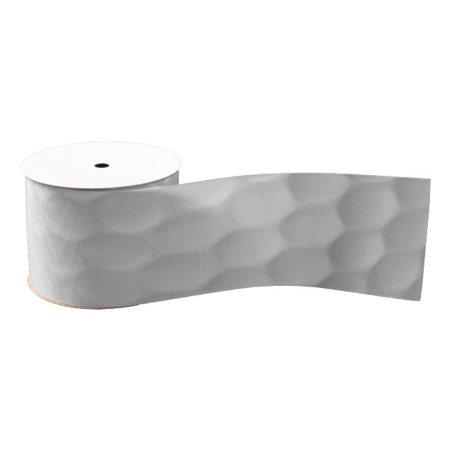 Golf Ball Dimples Golf Ball Ribbon Grosgrain Ribbon (Spool)