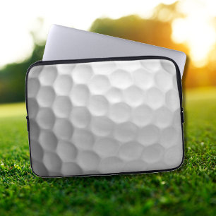 Golf Ball Dimples Laptop Sleeve