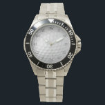 Golf Ball Dimples Pattern Texture Watch<br><div class="desc">Looking for Gifts for golfers?  FOUR!  Are you looking for the perfect gift for the golfer in your life or yourself?  This Golf Ball Dimples image is perfect for every Golf Lover.</div>