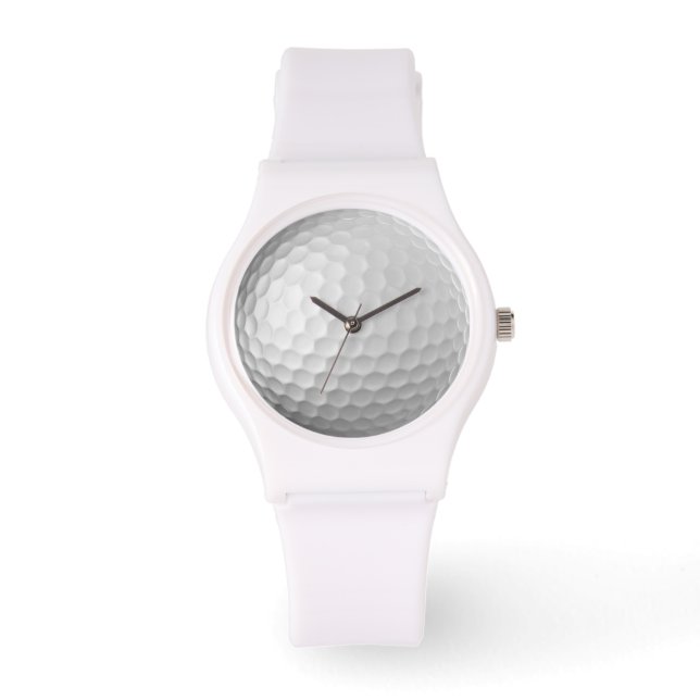 Golf Ball Dimples Pattern Texture Watch (Front)