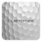 Golf Ball Dimples pattern with Personalised Text