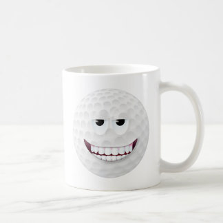 Golf Ball Face 2 Coffee Mug