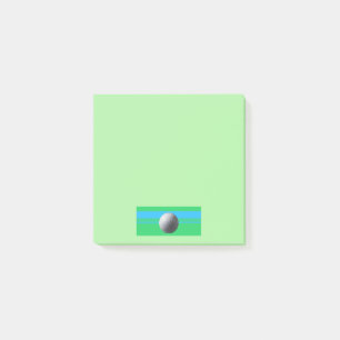 Golf Ball green note pads