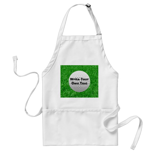 Golf Ball & Green Standard Apron (Front)