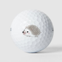 Golf ball hedgehog