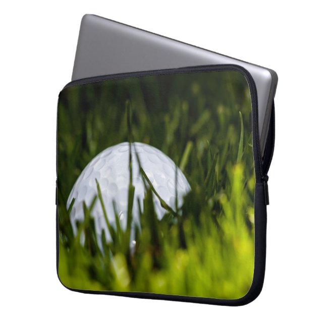 golf ball hiding remix laptop sleeve (Front Left)