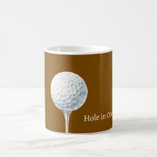 Golf Ball Hole in One Coffee Mug