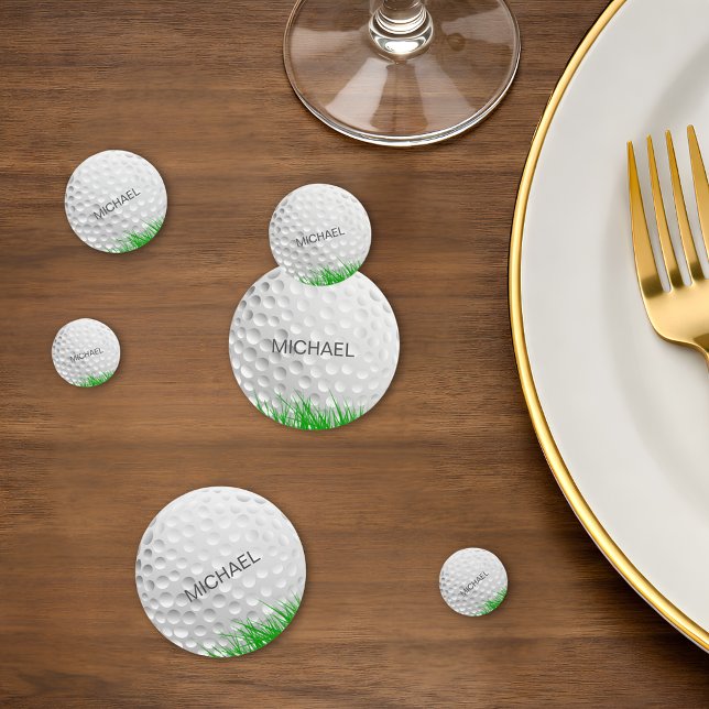 Golf Ball in Grass Confetti (Creator Uploaded)