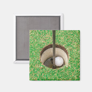 Golf Ball in Hole Magnet