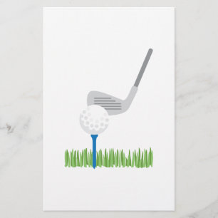 Golf Ball & Iron Stationery