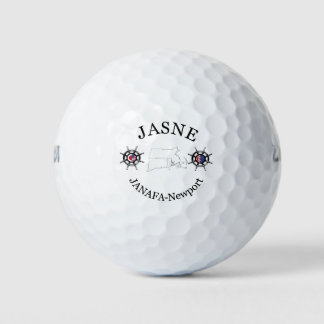Golf Ball - JASNE-JANAFA Round Logo