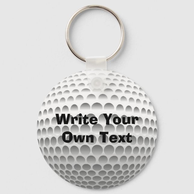 Golf Ball Key Ring (Front)