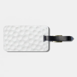 golf ball luggage tag