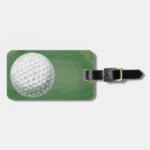 Golf Ball Luggage Tag