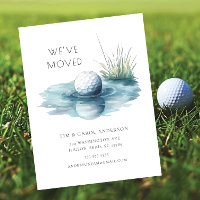 Golf Ball Moving Announcement 