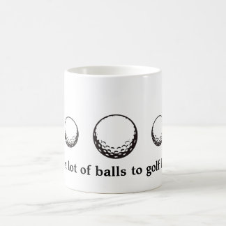 golf ball mug