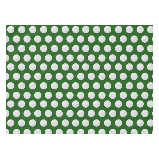 GOLF BALL on green grass Tablecloth (Front (Horizontal))