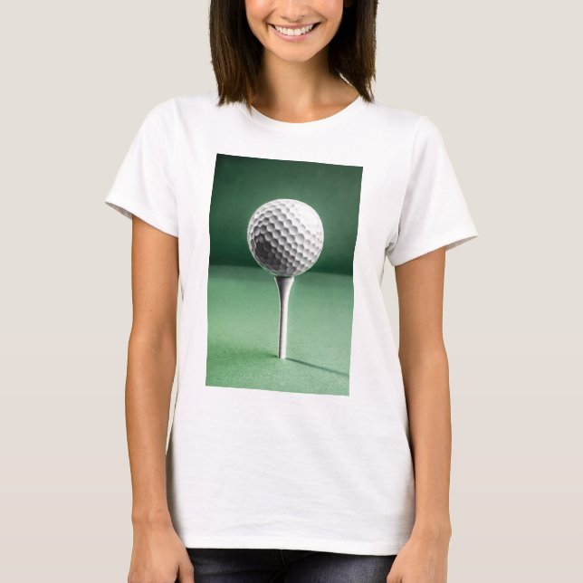 Golf Ball on Tee (Front)