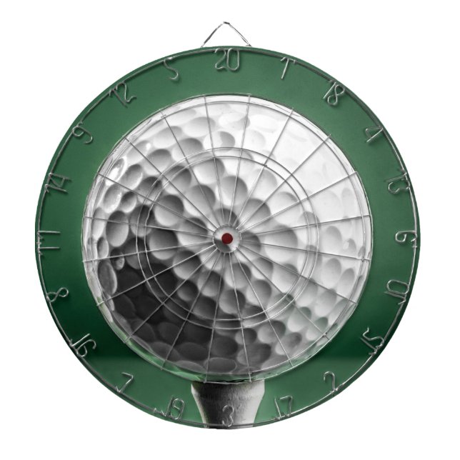 Golf Ball on Tee Dartboard (Front)