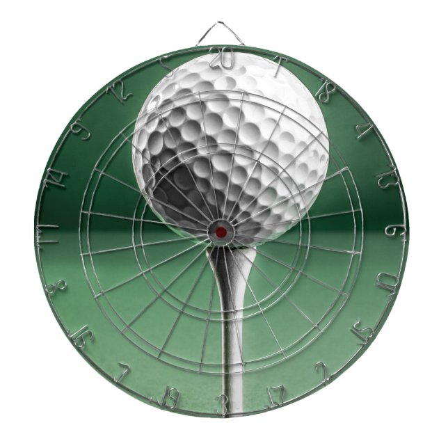 Golf Ball on Tee Dartboard (Front)