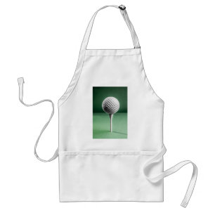 Golf Ball on Tee Standard Apron