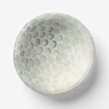 Golf Ball Paper Plate