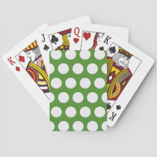 Golf Ball Pattern Playing Cards