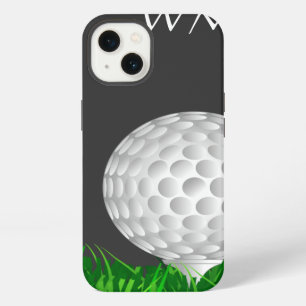 Golf ball,personalised, golf iPhone case