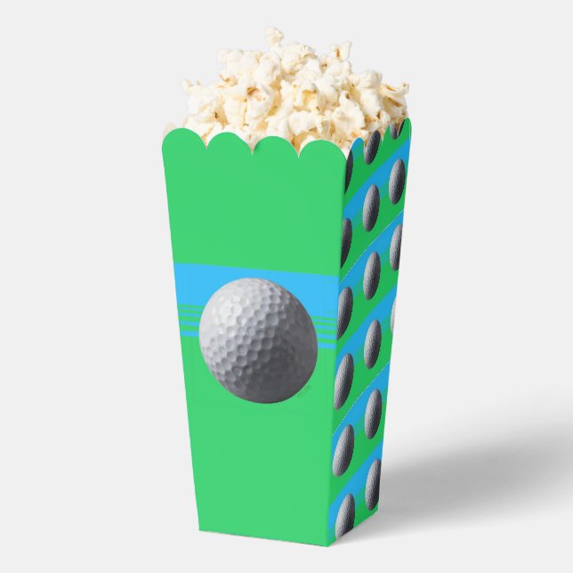 Golf Ball popcorn boxes (Popped)