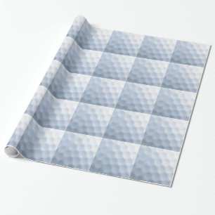 Golf Ball Print Pattern Background Wrapping Paper