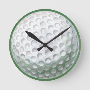 Golf Ball Round Clock