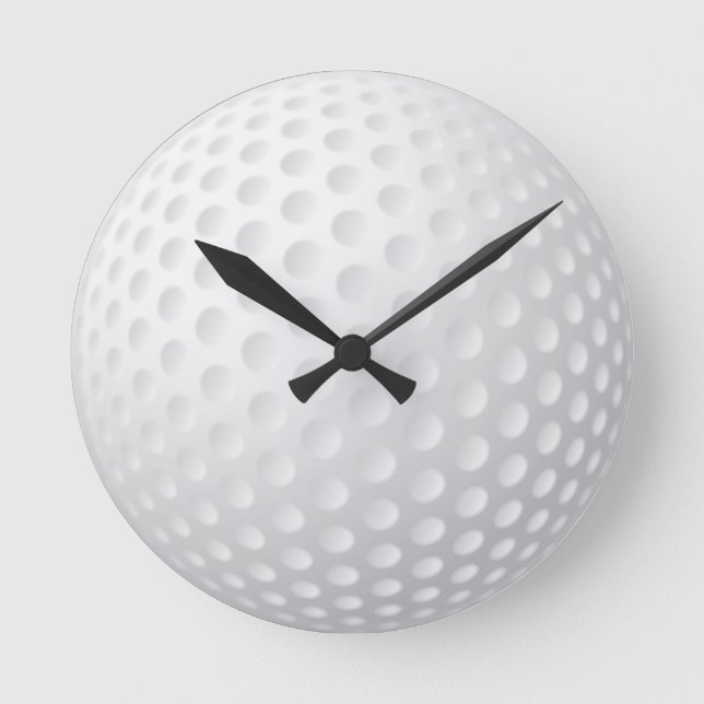 Golf Ball Round Clock (Front)