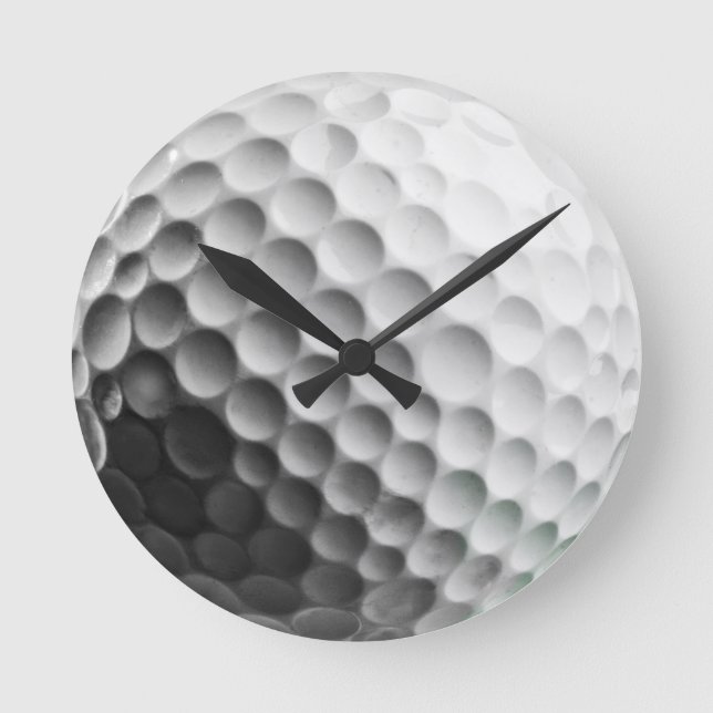 Golf Ball Round Clock (Front)