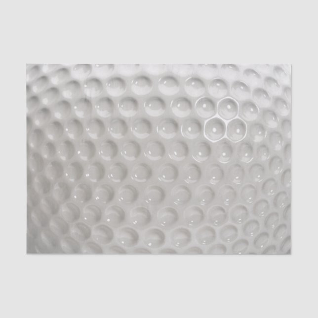 Golf Ball Sport Tissue Paper (Front)