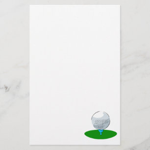 Golf Ball Stationery
