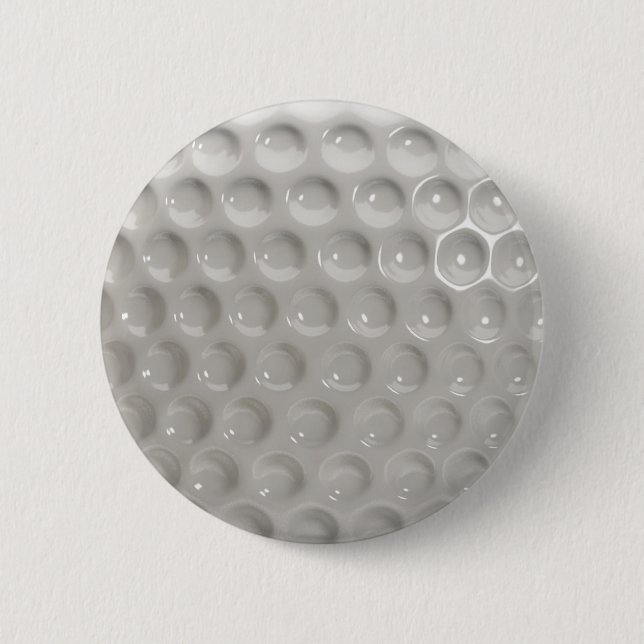 Golf Ball Surface Close Up 6 Cm Round Badge (Front)