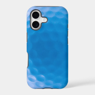 Golf Ball Texture Dimples Arctic Blue