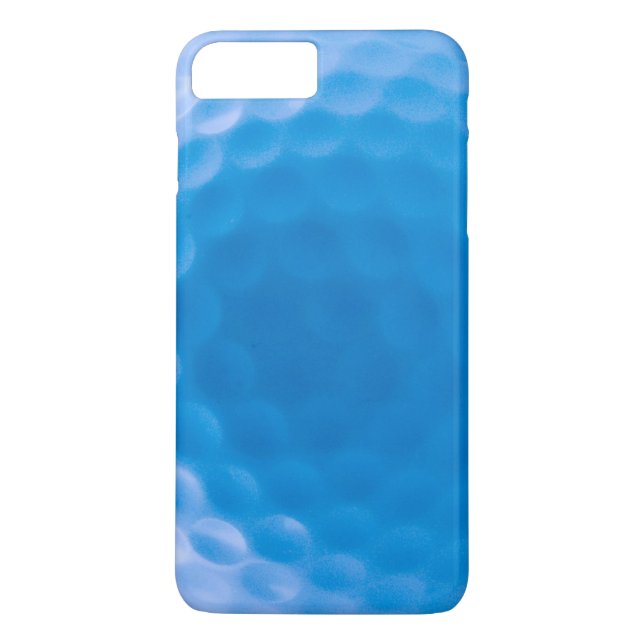 Golf Ball Texture Dimples Arctic Blue Case-Mate iPhone Case (Back)