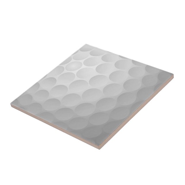 Golf Ball Texture Pattern Design  Ceramic Tile (Side)