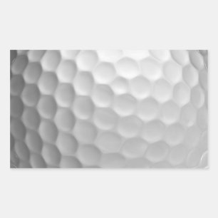 Golf Ball Texture Rectangular Sticker